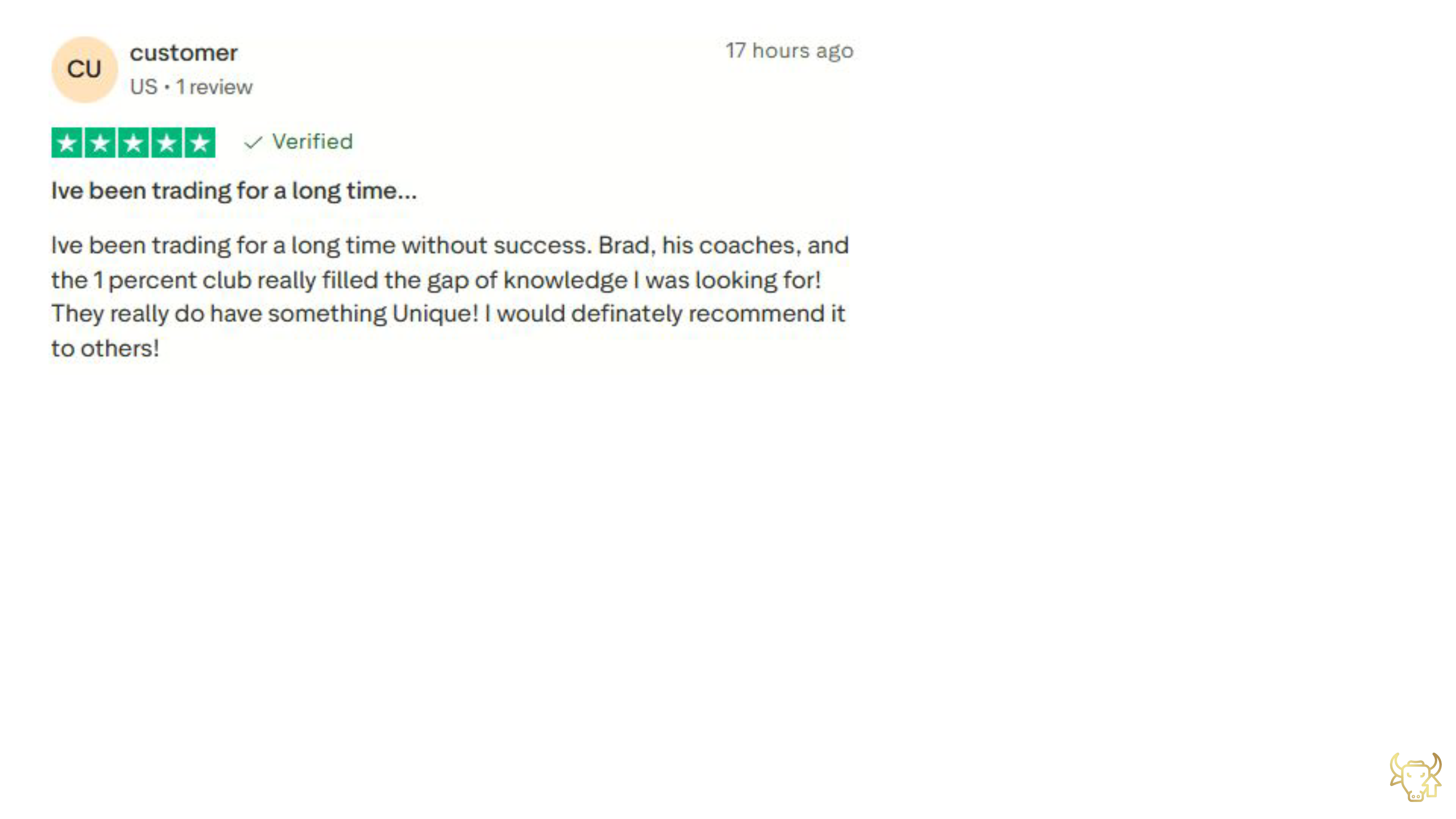 Testimonial